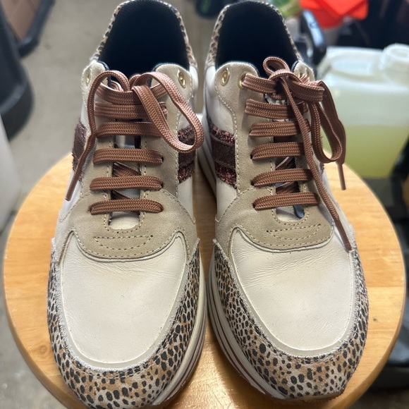 Geox Respira Platform Sneakers - Picture 1 of 4